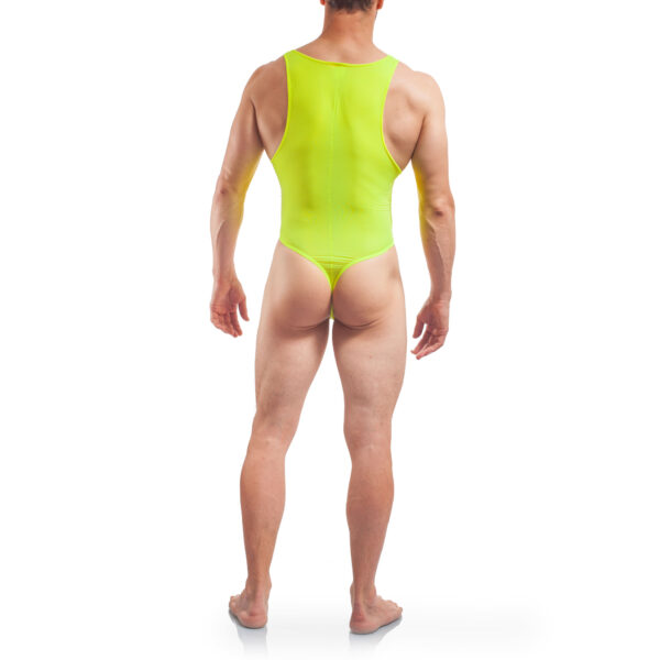 Basic Body Men, Tangabody Neon gelb Herren Badeanzug