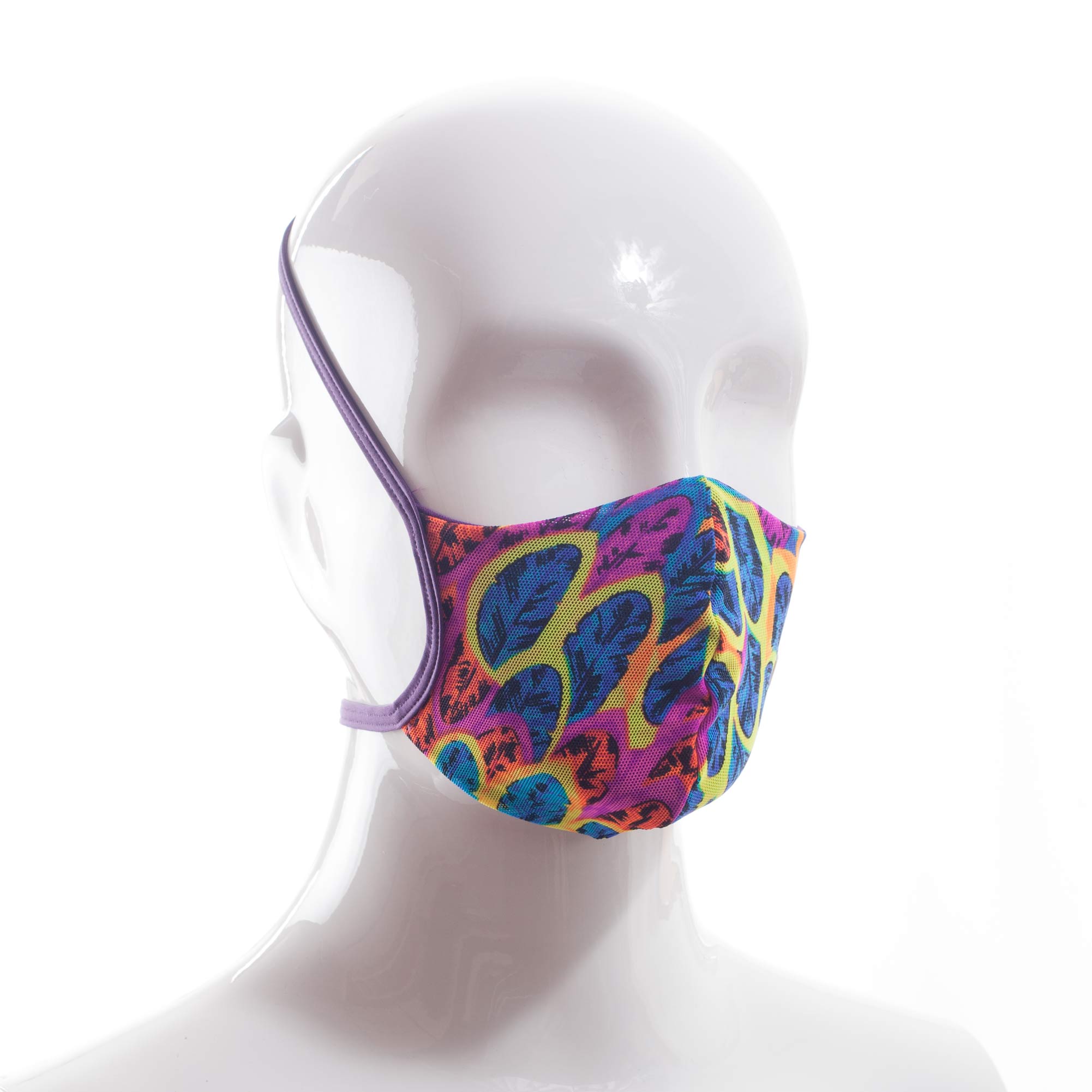 Die Baumwoll-Polyester Mund-Nasen Maske BWPM4Neonfeder von der Wonneberger Manufaktur ist eine textile Behelfsmaske, kein zertifizierter Mundschutz.

Sie schützt nur bedingt vor Ansteckung. Ihr eigentlicher Zweck ist es, den Atem des Trägers zu filtern und dadurch seine Umgebung zu schützen.

Daher muss die…